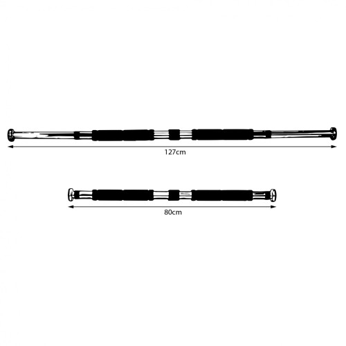 Турник  SportVida 80-127 см SV-HK0278 - фото №3